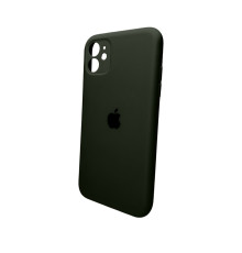 Чохол для смартфона Silicone Full Case AA Camera Protect for Apple iPhone 11 Pro кругл 40,Atrovirens