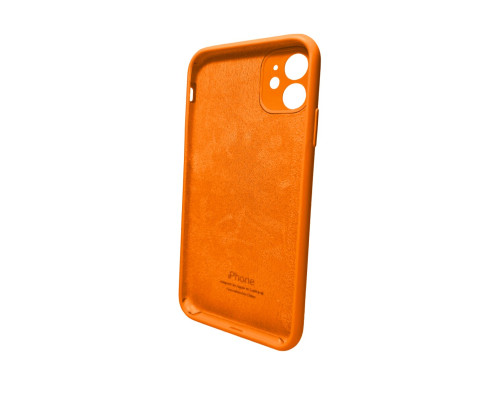 Чохол для смартфона Silicone Full Case AA Camera Protect for Apple iPhone 11 Pro кругл 52,Orange