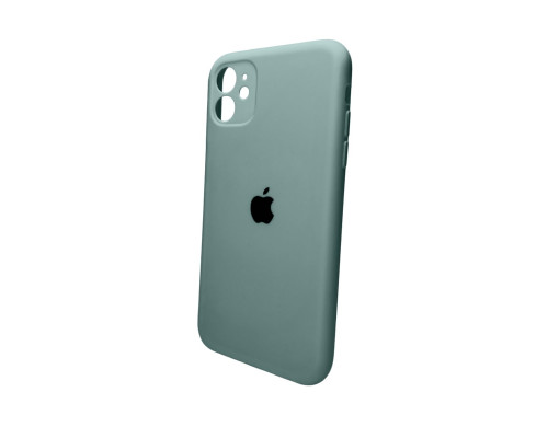 Чохол для смартфона Silicone Full Case AA Camera Protect for Apple iPhone 11 Pro Max кругл 46,Pine Green