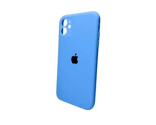 Чохол для смартфона Silicone Full Case AA Camera Protect for Apple iPhone 11 Pro Max кругл 38,Surf Blue