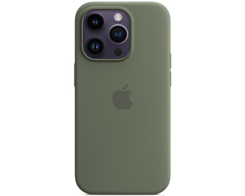 Чохол для смартфона Silicone Full Case AAA MagSafe IC for iPhone 14 Pro Olive