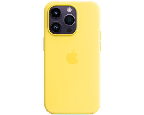 Чохол для смартфона Silicone Full Case AAA MagSafe IC for iPhone 14 Pro Canary Yellow