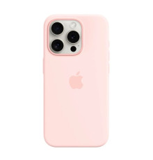 Чохол для смартфона Silicone Full Case AAA MagSafe IC for iPhone 15 Pink