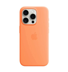 Чохол для смартфона Silicone Full Case AAA MagSafe IC for iPhone 15 Pro Max Orange