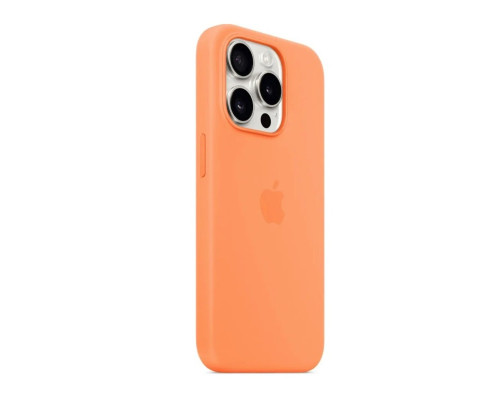 Чохол для смартфона Silicone Full Case AAA MagSafe IC for iPhone 15 Pro Max Orange