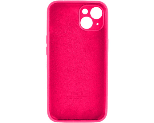 Чохол для смартфона Silicone Full Case AA Camera Protect for Apple iPhone 13 23,Shiny Pink