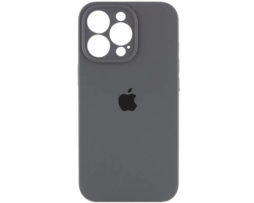 Чохол для смартфона Silicone Full Case AA Camera Protect for Apple iPhone 16 Pro Max 12,Dark Grey