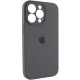 Чохол для смартфона Silicone Full Case AA Camera Protect for Apple iPhone 16 Pro Max 12,Dark Grey