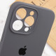 Чохол для смартфона Silicone Full Case AA Camera Protect for Apple iPhone 16 Pro Max 12,Dark Grey