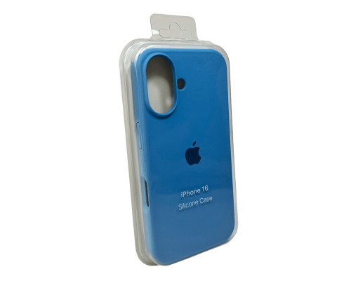 Чохол для смартфона Silicone Full Case AA Open Cam for Apple iPhone 16 49,Cornflower