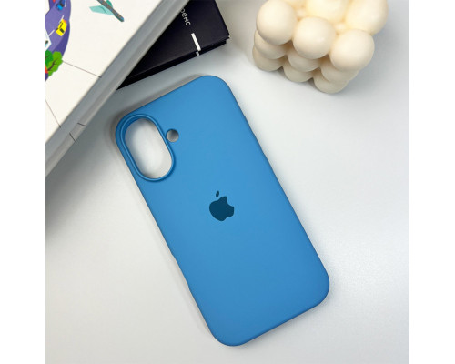 Чохол для смартфона Silicone Full Case AA Open Cam for Apple iPhone 16 49,Cornflower