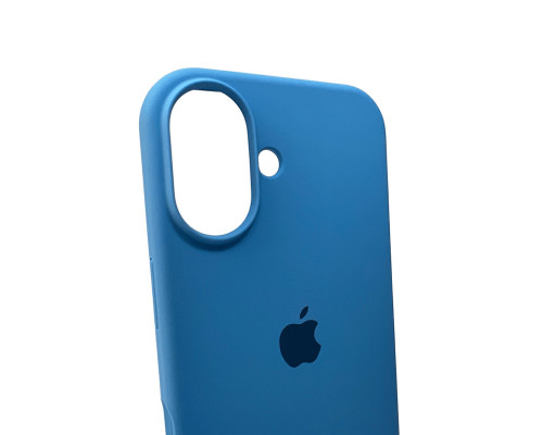 Чохол для смартфона Silicone Full Case AA Open Cam for Apple iPhone 16 49,Cornflower