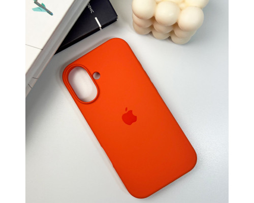 Чохол для смартфона Silicone Full Case AA Open Cam for Apple iPhone 16 52,Orange