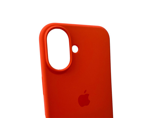 Чохол для смартфона Silicone Full Case AA Open Cam for Apple iPhone 16 52,Orange