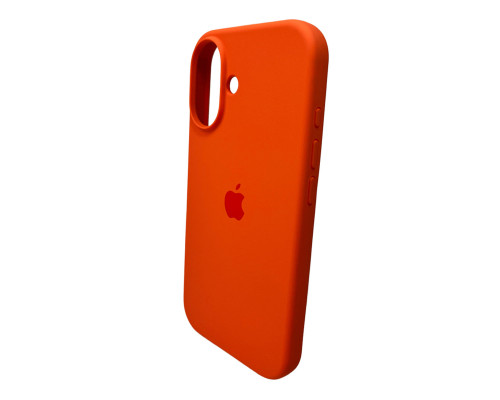 Чохол для смартфона Silicone Full Case AA Open Cam for Apple iPhone 16 52,Orange