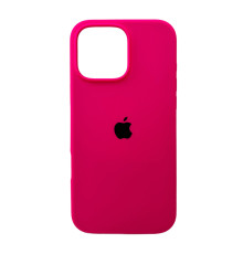 Чохол для смартфона Silicone Full Case AA Open Cam for Apple iPhone 16 Pro 23,Shiny Pink