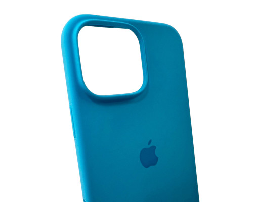 Чохол для смартфона Silicone Full Case AA Open Cam for Apple iPhone 16 Pro 38,Surf Blue