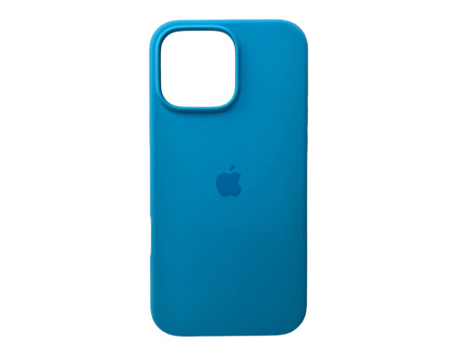 Чохол для смартфона Silicone Full Case AA Open Cam for Apple iPhone 16 Pro 38,Surf Blue