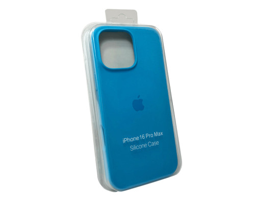 Чохол для смартфона Silicone Full Case AA Open Cam for Apple iPhone 16 Pro 38,Surf Blue