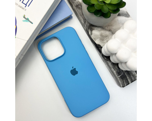 Чохол для смартфона Silicone Full Case AA Open Cam for Apple iPhone 16 Pro 49,Cornflower