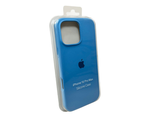 Чохол для смартфона Silicone Full Case AA Open Cam for Apple iPhone 16 Pro 49,Cornflower