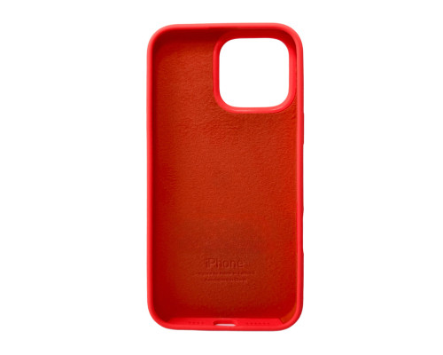 Чохол для смартфона Silicone Full Case AA Open Cam for Apple iPhone 16 Pro Max 18,Peach