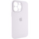 Чохол для смартфона Silicone Full Case AA Camera Protect for Apple iPhone 15 Pro 8,White