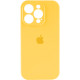 Чохол для смартфона Silicone Full Case AA Camera Protect for Apple iPhone 15 Pro Max 56,Sunny Yellow