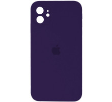 Чохол для смартфона Silicone Full Case AA Camera Protect for Apple iPhone 11 59,Berry Purple