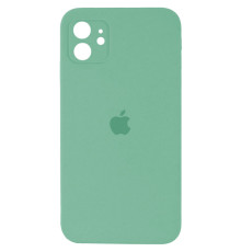 Чохол для смартфона Silicone Full Case AA Camera Protect for Apple iPhone 12 30,Spearmint