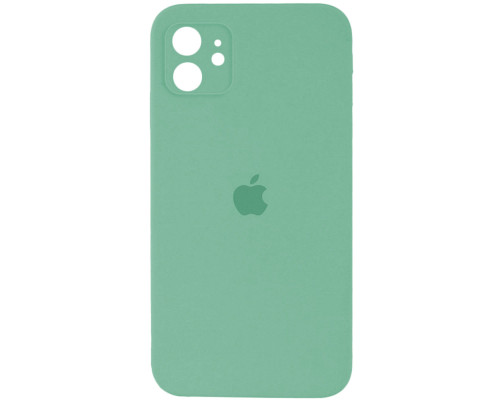 Чохол для смартфона Silicone Full Case AA Camera Protect for Apple iPhone 12 30,Spearmint