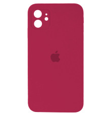 Чохол для смартфона Silicone Full Case AA Camera Protect for Apple iPhone 12 35,Maroon