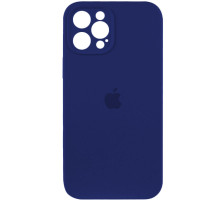 Чохол для смартфона Silicone Full Case AA Camera Protect for Apple iPhone 12 Pro Max 39,Navy Blue