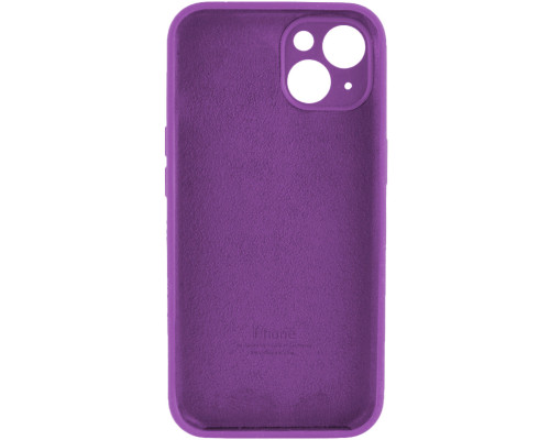 Чохол для смартфона Silicone Full Case AA Camera Protect for Apple iPhone 13 19,Purple