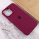 Чохол для смартфона Silicone Full Case AA Open Cam for Apple iPhone 15 35,Maroon