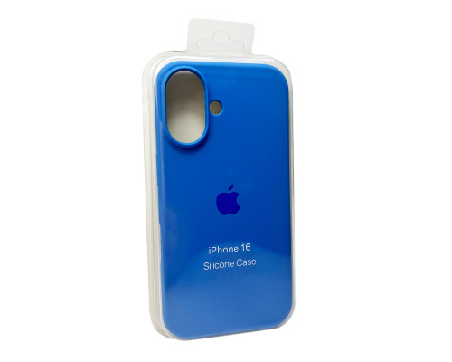 Чохол для смартфона Silicone Full Case AA Open Cam for Apple iPhone 16 3,Royal Blue