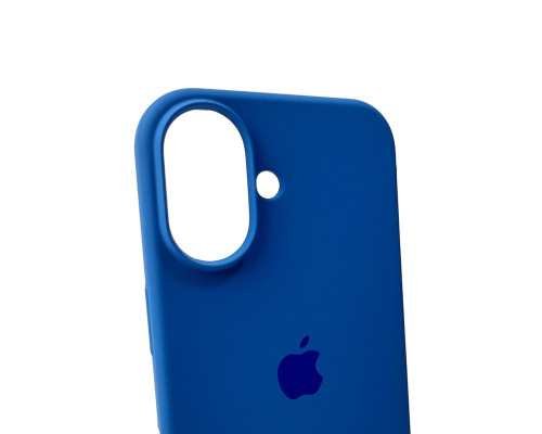 Чохол для смартфона Silicone Full Case AA Open Cam for Apple iPhone 16 3,Royal Blue