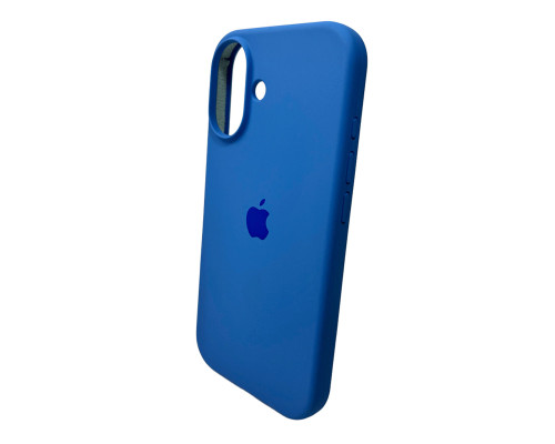 Чохол для смартфона Silicone Full Case AA Open Cam for Apple iPhone 16 3,Royal Blue