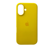 Чохол для смартфона Silicone Full Case AA Open Cam for Apple iPhone 16 56,Sunny Yellow