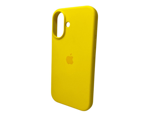 Чохол для смартфона Silicone Full Case AA Open Cam for Apple iPhone 16 56,Sunny Yellow