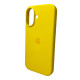 Чохол для смартфона Silicone Full Case AA Open Cam for Apple iPhone 16 56,Sunny Yellow