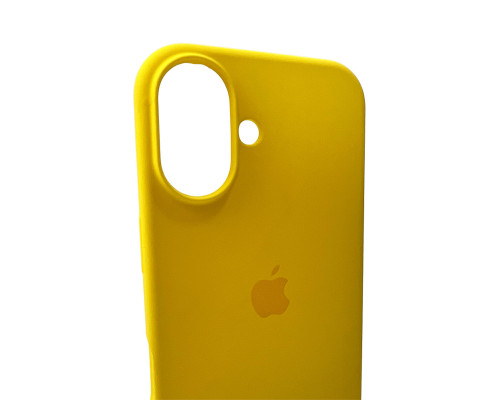 Чохол для смартфона Silicone Full Case AA Open Cam for Apple iPhone 16 56,Sunny Yellow