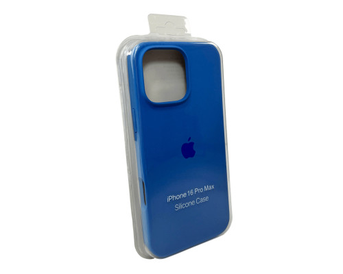 Чохол для смартфона Silicone Full Case AA Open Cam for Apple iPhone 16 Pro 3,Royal Blue