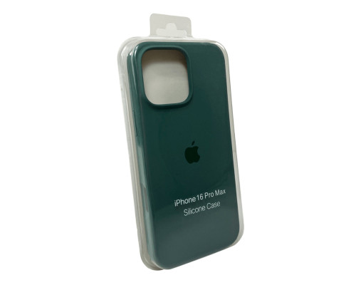 Чохол для смартфона Silicone Full Case AA Open Cam for Apple iPhone 16 Pro 46,Pine Green