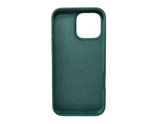 Чохол для смартфона Silicone Full Case AA Open Cam for Apple iPhone 16 Pro 46,Pine Green