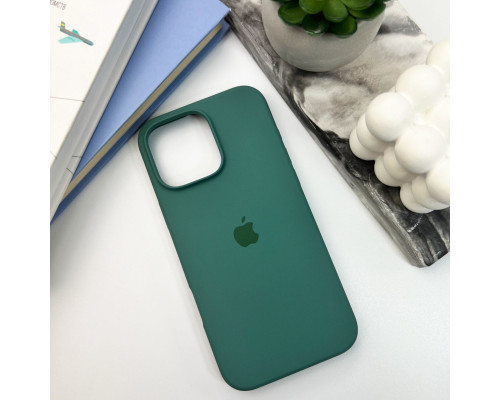 Чохол для смартфона Silicone Full Case AA Open Cam for Apple iPhone 16 Pro 46,Pine Green