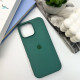 Чохол для смартфона Silicone Full Case AA Open Cam for Apple iPhone 16 Pro 46,Pine Green