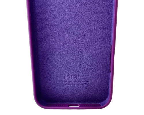 Чохол для смартфона Silicone Full Case AA Open Cam for Apple iPhone 16 Pro Max 19,Purple