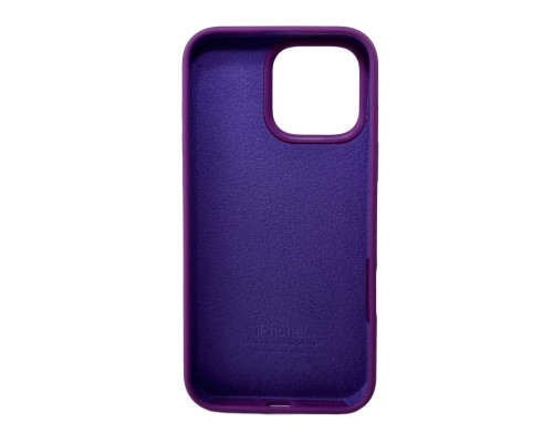 Чохол для смартфона Silicone Full Case AA Open Cam for Apple iPhone 16 Pro Max 19,Purple