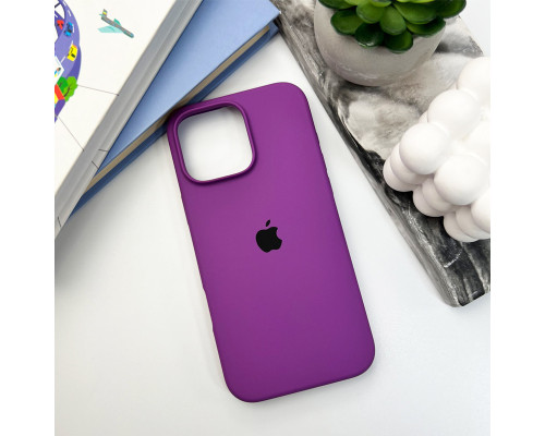 Чохол для смартфона Silicone Full Case AA Open Cam for Apple iPhone 16 Pro Max 19,Purple